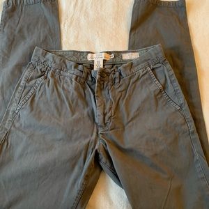 Gray khakis / chinos slim fit